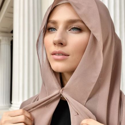 Chiffon Hijab With Magnetic Buckle