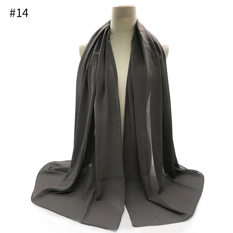 Chiffon Scarf and Shawl for Sun Protection (Hijab)