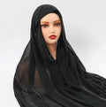 Chiffon Hijab With Magnetic Buckle