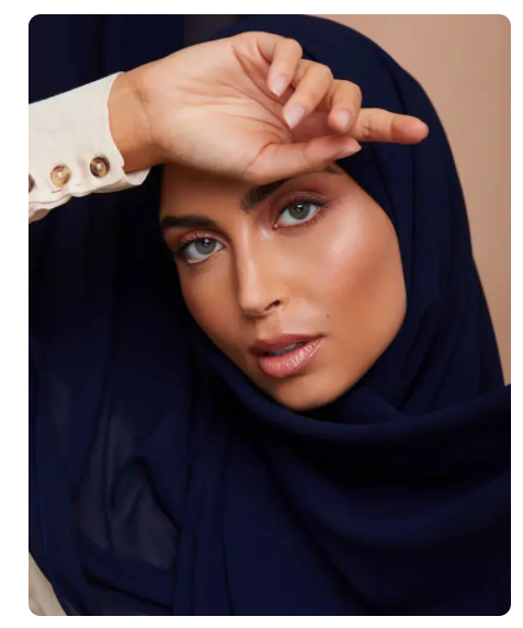 Quick Wrap Hijab with Satin Chiffon Long Scarf (One)