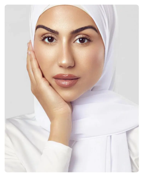 Quick Wrap Hijab with Satin Chiffon Long Scarf (One)