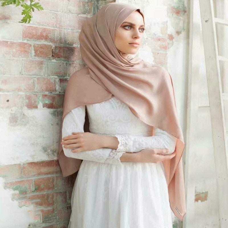 Chiffon Scarf and Shawl for Sun Protection (Hijab)